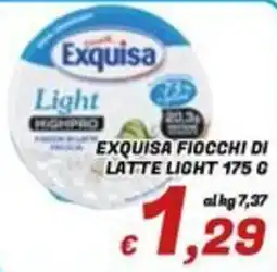 Idromarket Exquisa Fiocchi di Latte Light offerta