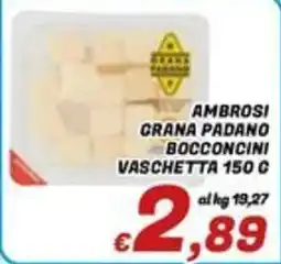 Idromarket Ambrosi Grana Padano Bocconcini offerta