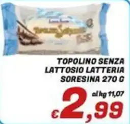 Idromarket Topolino senza lattosio latteria SoreSina offerta