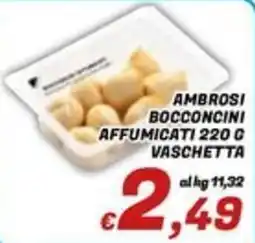 Idromarket Ambrosi bocconcini affumicati offerta