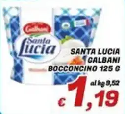 Idromarket Santa Lucia Calbani Bocconcino offerta