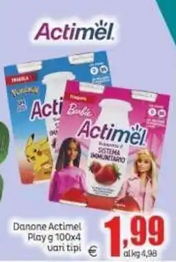 Elite Danone Actimel Play offerta