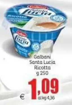 Elite Galbani Santa Lucia Ricotta offerta