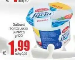 Elite Galbani Santa Lucia Burrata offerta