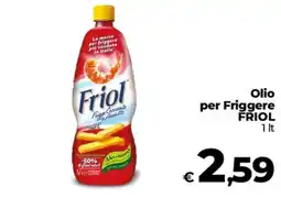 Ipercoop Radenza Olio per Friggere Friol offerta