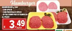 Iper Triscount Hamburger offerta