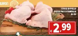 Iper Triscount Cosce di pollo offerta