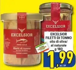 Iper Triscount Excelsior filetti di tonno offerta