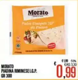 Supermercati EffePiù Morato piadina riminese l.g.p. offerta