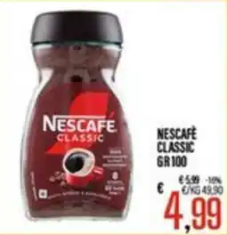 Supermercati EffePiù Nescafe classic offerta