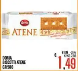 Supermercati EffePiù Doria biscotti atene offerta