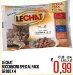 Supermercati EffePiù Le Chat Bocconcini Special Pack offerta