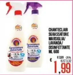 Supermercati EffePiù Chanteclair sgrassatore e disinfettante offerta