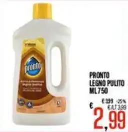 Supermercati EffePiù Pronto legno pulito offerta