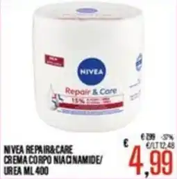Supermercati EffePiù Nivea Repair & Care Crema Corpo Niacinamide/Urea offerta