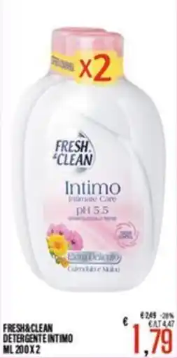 Supermercati EffePiù Fresh&Clean Detergente Intimo offerta