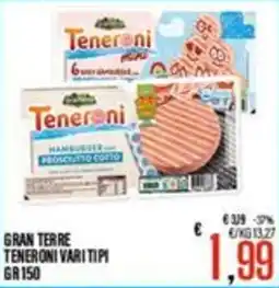 Supermercati EffePiù Teneroni vari tipi offerta