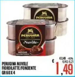 Supermercati EffePiù Perugina Nuvole Fiordilatte/Fondente offerta