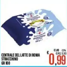 Supermercati EffePiù Centrale del latte di Roma stracchino offerta
