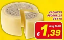 Idromarket Caciotta pecorella offerta