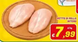 Idromarket Petto di pollo intero offerta