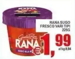 Pewex Rana sugo fresco vari tipi offerta