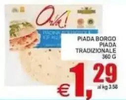 Pewex Piada Borgo Piada Tradizionale offerta