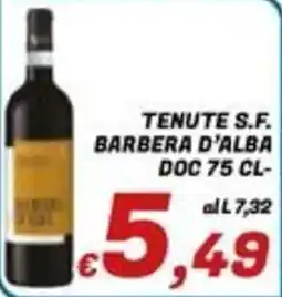 Idromarket Tenute S.F. Barbera d'Alba DOC offerta