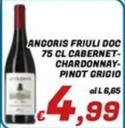 Idromarket Ancoris Friuli Doc Cabernet-Chardonnay-Pinot Grigio offerta