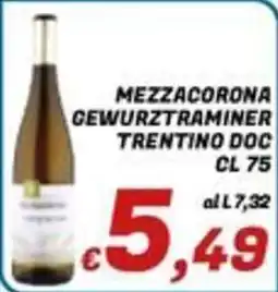 Idromarket Mezzacorona Gewurztraminer offerta
