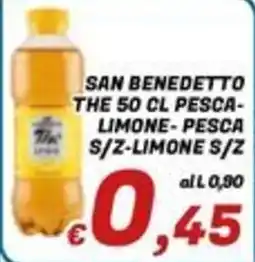 Idromarket San Benedetto The 50 cl Pesca-Limone offerta
