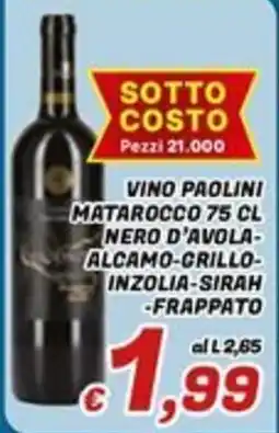 Idromarket Vino Paolini offerta