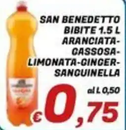 Idromarket San Benedetto bibite aranciata-cassosa-limonata-sanguinella offerta