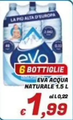 Idromarket Eva acqua naturale offerta