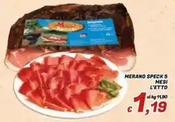 Idromarket Merano Speck 5 mesi offerta