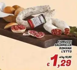 Idromarket Fiorucci salamella romana offerta