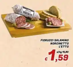 Idromarket Fiorucci salamino Norcinetto offerta