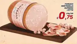 Idromarket Fiorucci Mortadella Suprema offerta