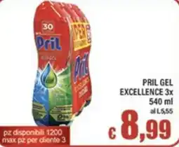 Top Supermercati Pril gel excellence offerta