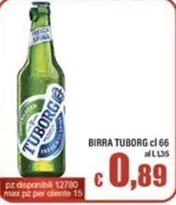 Top Supermercati Birra Tuborg offerta