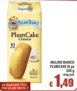 Top Supermercati Mulino Bianco PlumCake Classico offerta