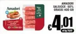 Sacoph Amadori Salsicce offerta