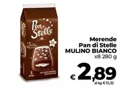 Ipercoop Radenza Merende Pan di Stelle Mulino Bianco offerta