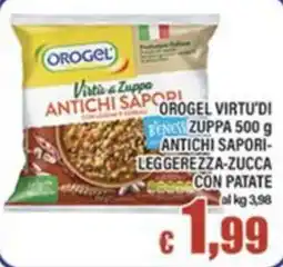 Top Supermercati Orogel virtu'di antichi sapori leggerezza-zucca con patate offerta