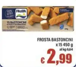 Top Supermercati Frosta bastoncini offerta