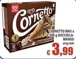 Top Supermercati Cornetto Max offerta