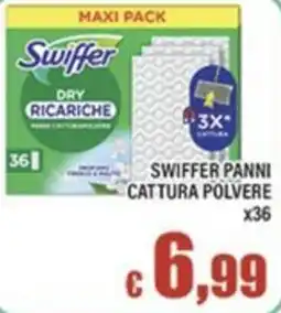 Top Supermercati Swiffer panni cattura polvere offerta