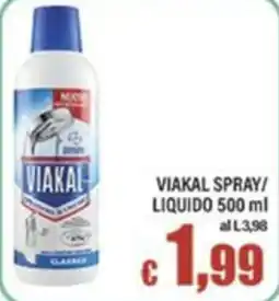 Top Supermercati Viakal spray offerta