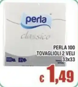 Top Supermercati Perla tovaglioli offerta