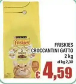 Top Supermercati Friskies croccantini gatto offerta